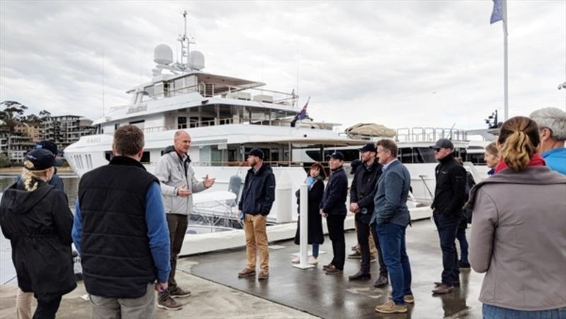 Sydney Marina and Boatyard Tour - photo © Marina Industries Association