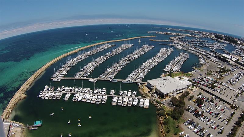 Fremantle Sailing Club aerial view - photo © Clipper Race
