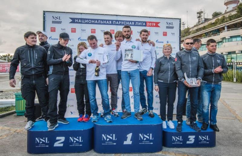 Winners - Russian J/70 Sailing League 2019 photo copyright Andrej Sheremetyev taken at 