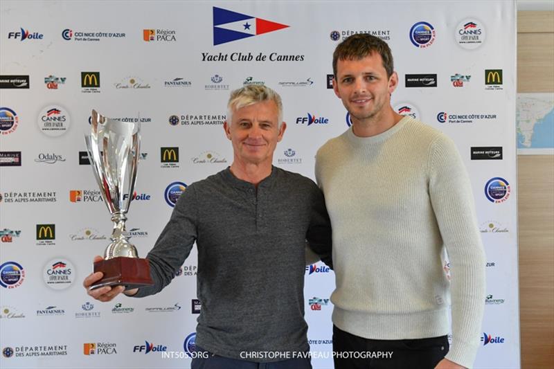 Quirk and Needham take 2019 505 Euro Cup Cannes title photo copyright Christophe Favreau taken at Yacht Club de Cannes