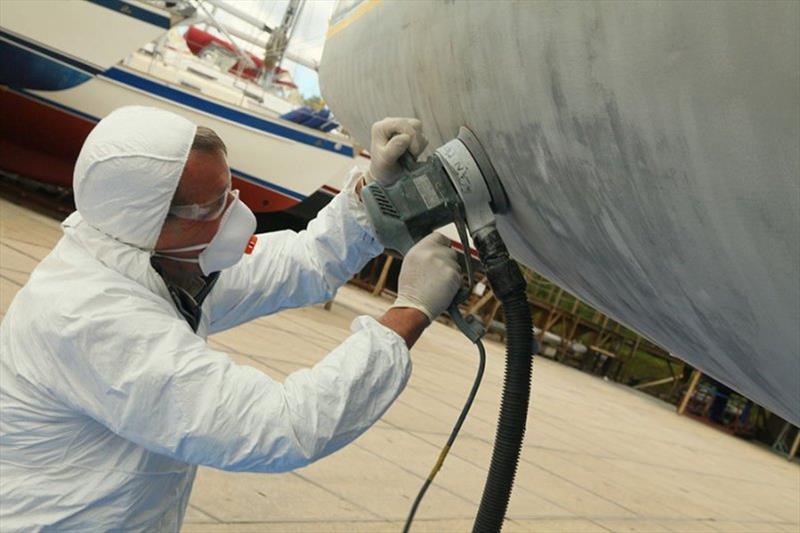 Remember to ‘Protect, Collect and Dispose' when antifouling your boat photo copyright The Green Blue taken at Royal Yachting Association