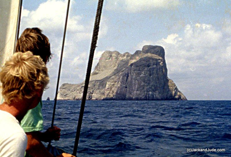 Malpelo rising from great depths photo copyright Jack and Jude taken at 