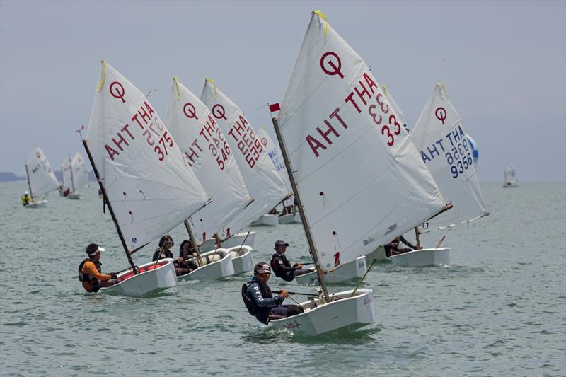 Top of the Gulf Regatta 2019. Optimist fleet photo copyright Guy Nowell / Top of the Gulf Regatta taken at Ocean Marina Yacht Club