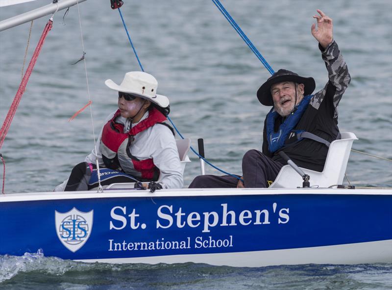 Top of the Gulf Regatta 2019. S\V14 paralympic class photo copyright Guy Nowell / Top of the Gulf Regatta taken at Ocean Marina Yacht Club