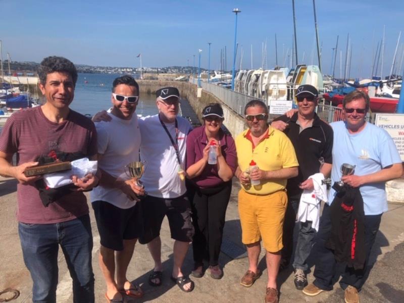 Competitors PrizeGiving - RS Vareo Volvo Noble Marine National Championship photo copyright Nick Crickmore taken at Paignton Sailing Club