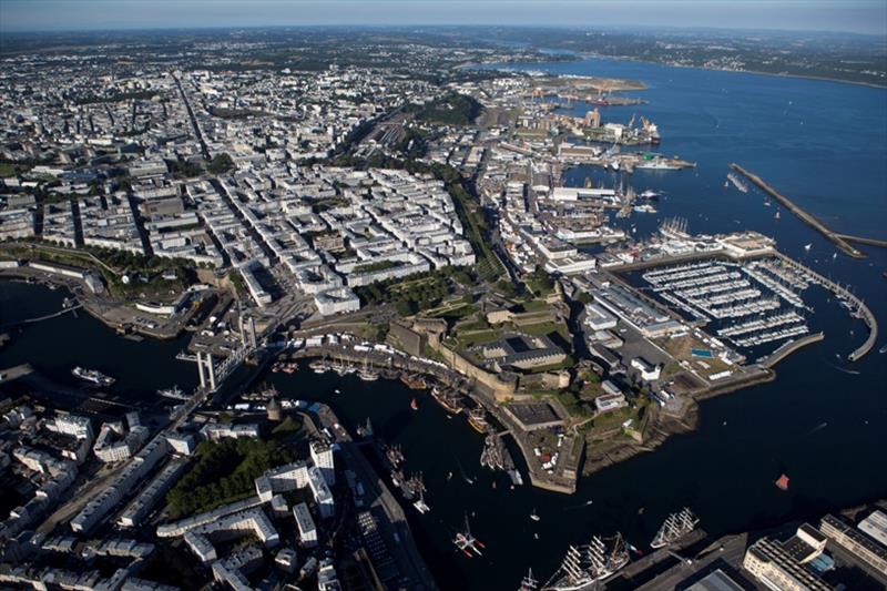 The city of Brest in Northern Brittany will host the start of The Transat 2020 photo copyright Alexis Courcoux taken at 