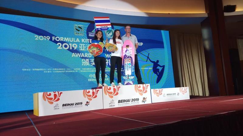 Prizegiving - 2019 Formula Kite Asian Championships in Beihai photo copyright IKA taken at 