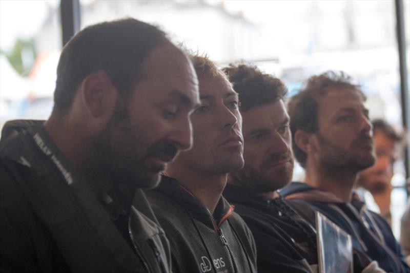 Briefing - 50th La Solitaire URGO Le Figaro - photo © Alexis Courcoux