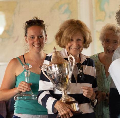 Chris Willis and Sarah Evans - Rodmar - are 2019 Fulmar National Champions (during New Quay Yacht Club Keelboat Regatta) photo copyright Nikki Seal taken at New Quay Yacht Club