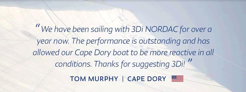 Testimonials from clients photo copyright North Sails taken at 