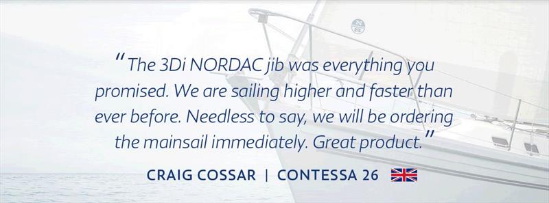 Testimonials from clients photo copyright North Sails taken at 