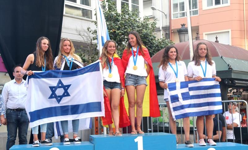 420 U17 Women Podium photo copyright Event Media taken at 