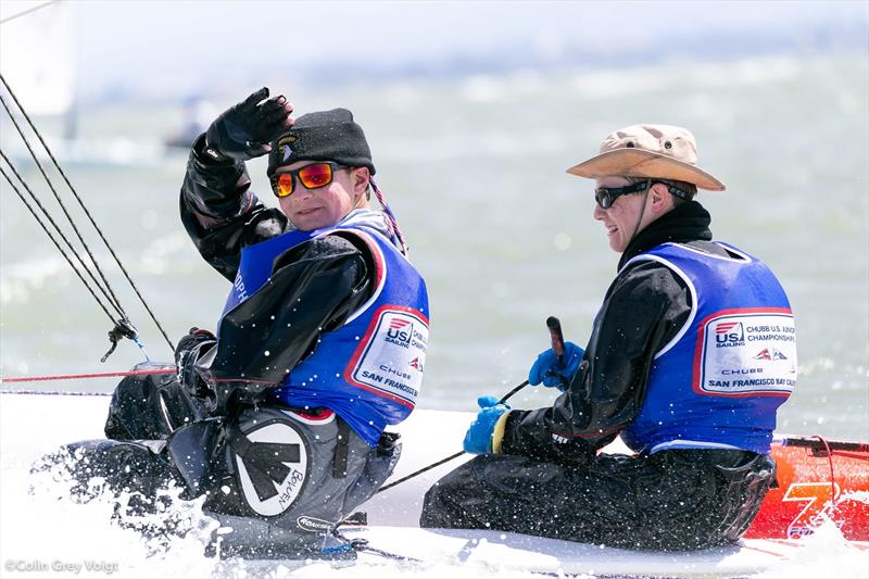 2019 Chubb U.S. Junior Sailing Championships - Redwood City photo copyright Colin Grey Voigt taken at 