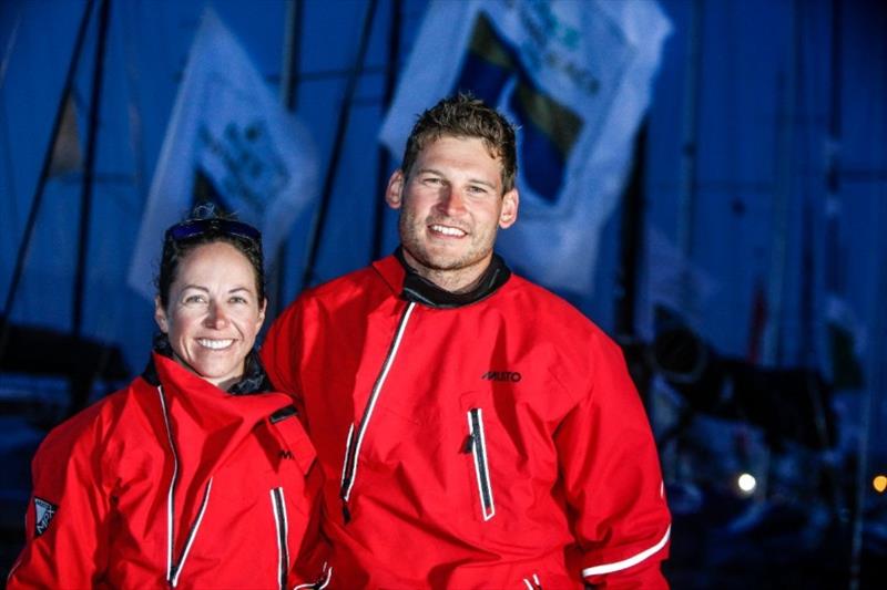 Podium finish for Bomby & Diamond in 2019 Rolex Fastnet Race photo copyright theoffshoreacademy.org taken at Royal Ocean Racing Club