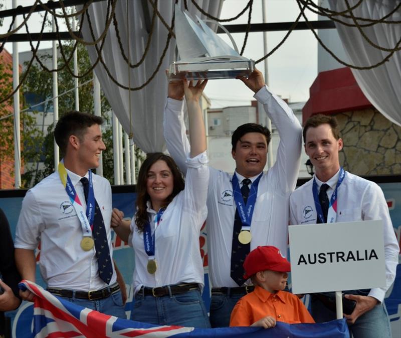 Final day - 2019 Youth Match Racing World Championship photo copyright Event Media taken at 