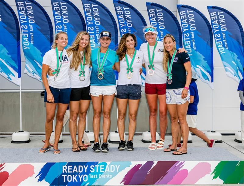 49er FX winners - Ready Steady Tokyo Sailing 2019 - photo © Jesus Renedo / Sailing Energy / World Sailing