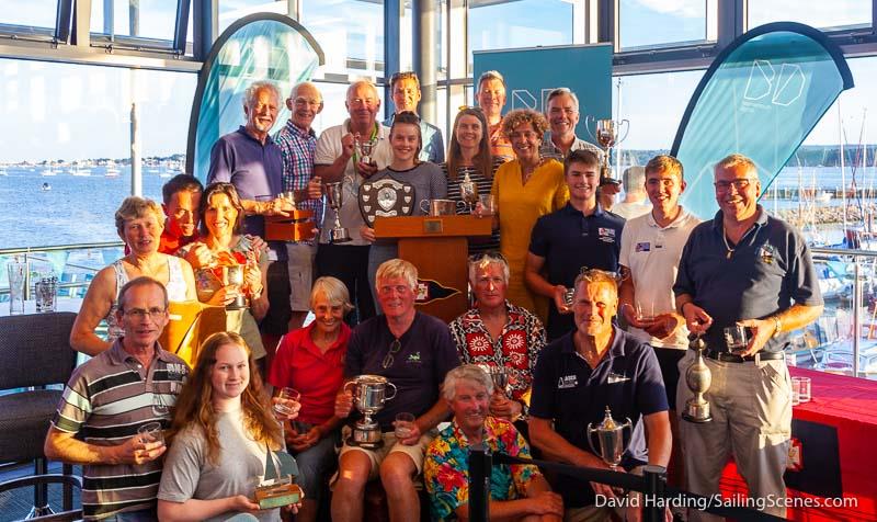 Bournemouth Digital Poole Week 2019 prize giving photo copyright David Harding / www.sailingscenes.com taken at Parkstone Yacht Club