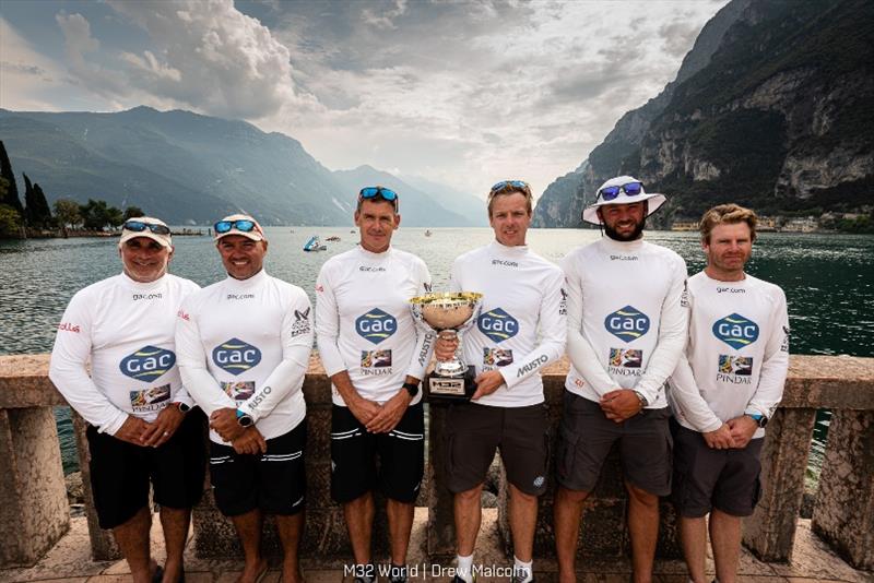 Ian Williams' GAC Pindar crew are winners of the 2019 M32 European Series. - photo © Drew Malcolm / M32 World