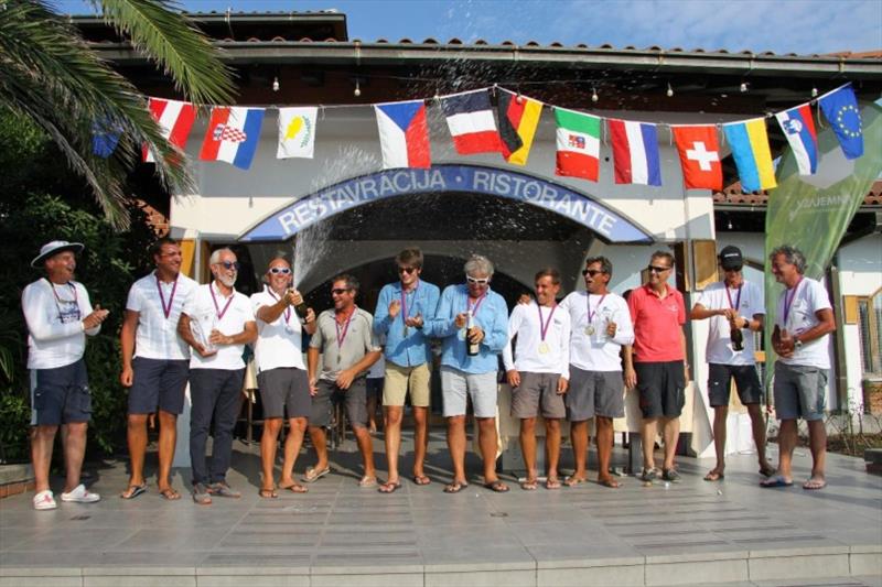 Division B podium finishers - 2019 ORC European Sportboat Championship - photo © Jana Pines / YCMP