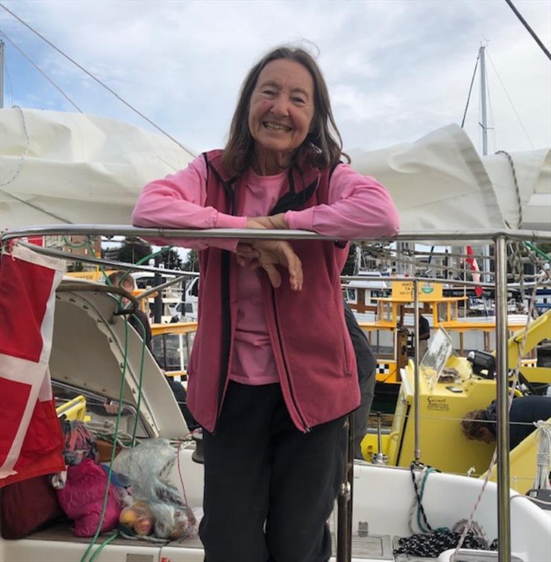 OCC Member Jeanne Socrates completes circumnavigation at Age of 77 photo copyright Ocean Cruising Club taken at 