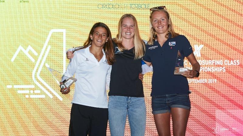 Emma Wilson (right) - RS:X World Championships photo copyright Robert Hajduk / RS:X Class taken at 