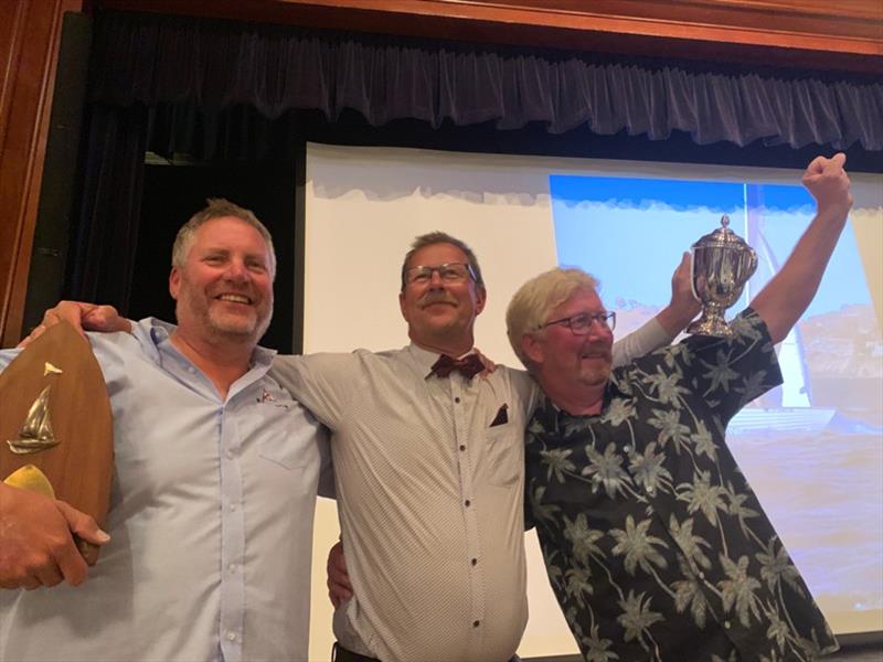 Winners - Soren Kaestel's Danish team (DEN 873) - Folkboat International Cup 2019 - photo © Gemma Osgood