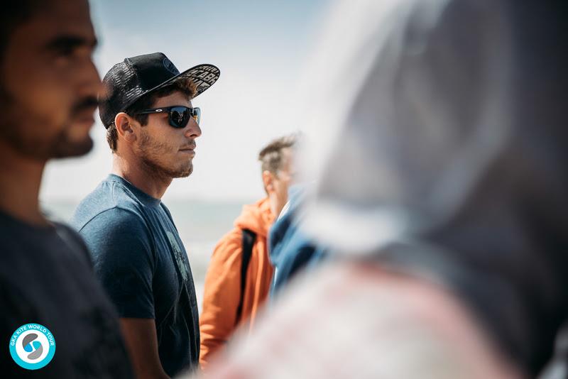 Keahi plotting his comeback! - GKA Kite World Cup Dakhla, Day 6 photo copyright Ydwer van der Heide taken at 