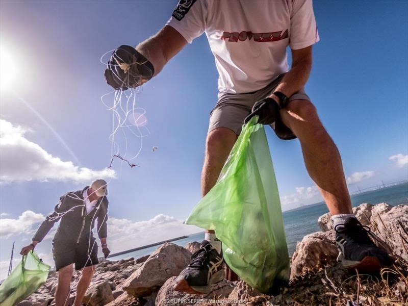 The entire team are now exclusively using re-useable utensils - photo © 52 Super Series / Martinez Studio