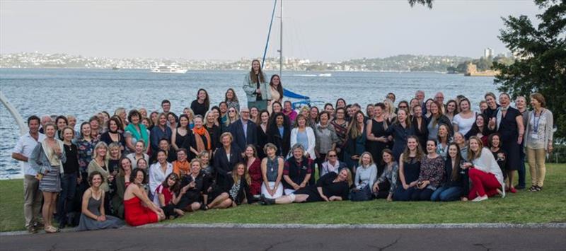 Assembled sailors at RSYS - Ladies of the Sea Coaching Regatta photo copyright Margaret Fraser-Martin taken at Royal Sydney Yacht Squadron