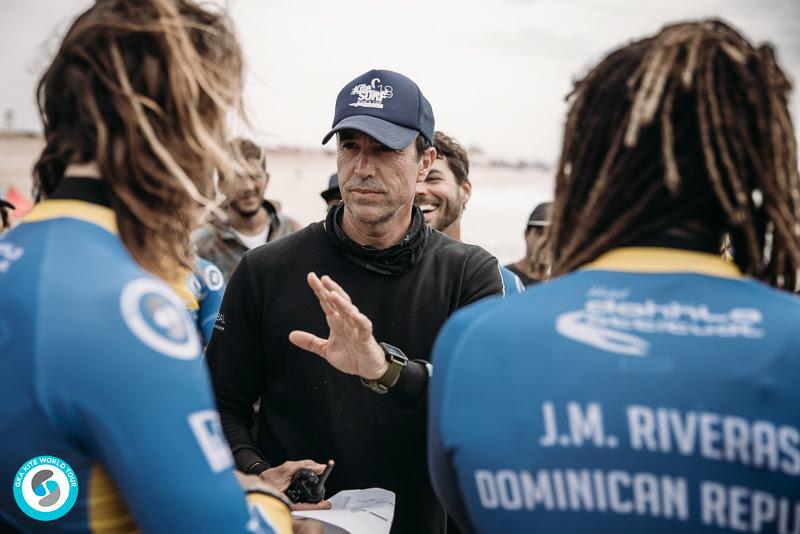 Race director - Juan Antonio Aragon - GKA Kite World Cup Dakhla, Day 7 photo copyright Ydwer van der Heide taken at 