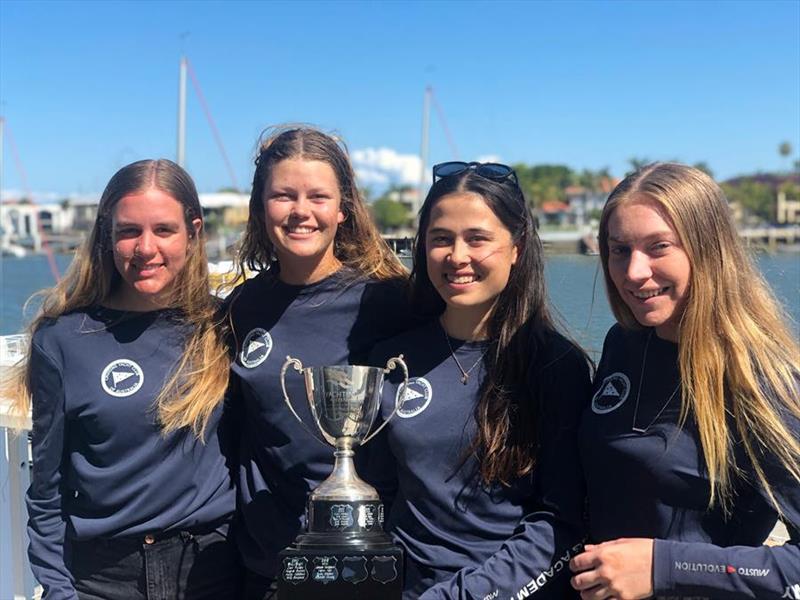 The winning Cruising Yacht Club of Australia team of Emma Byrne, Chelsea Williams, India Howard (skipper) and Jess Tavener photo copyright CYCA taken at Cruising Yacht Club of Australia