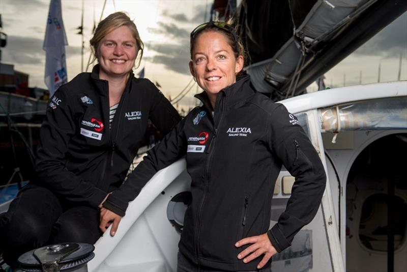 Alexia Barrier And Joan Mulloy The Only All Female Pairing In The 2019 Transat Jacques Vabre
