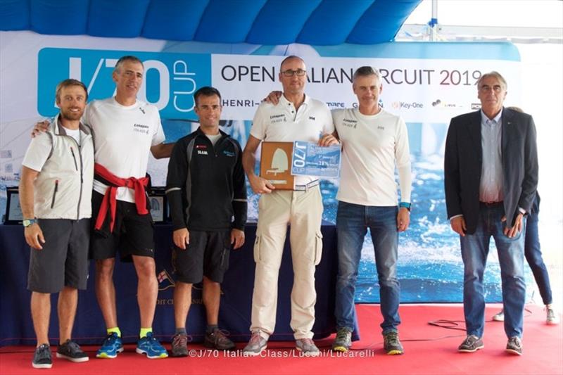 Prizegiving - Italian J/70 Cup photo copyright J/70 Italian Class / Lucchi / Lucarelli taken at Yacht Club Sanremo