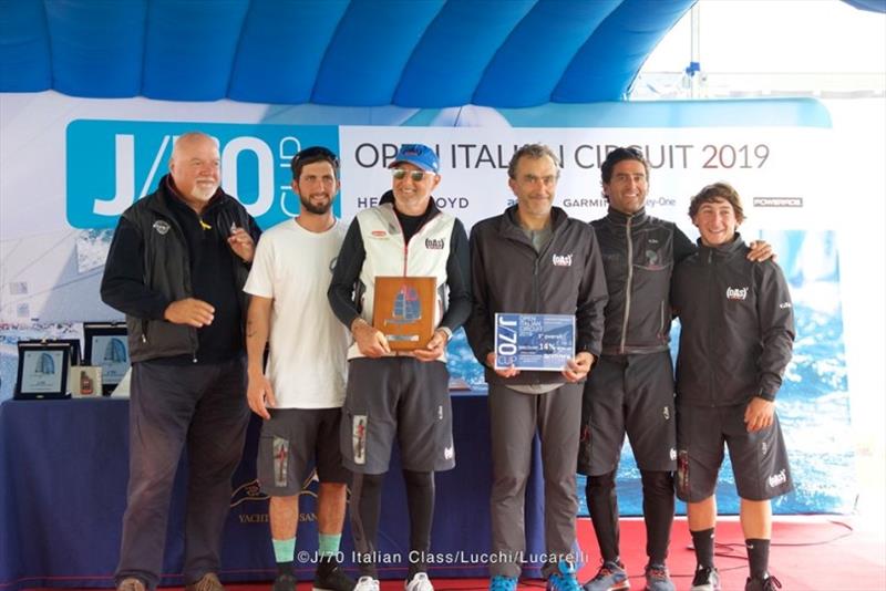 Prizegiving - Italian J/70 Cup photo copyright J/70 Italian Class / Lucchi / Lucarelli taken at Yacht Club Sanremo