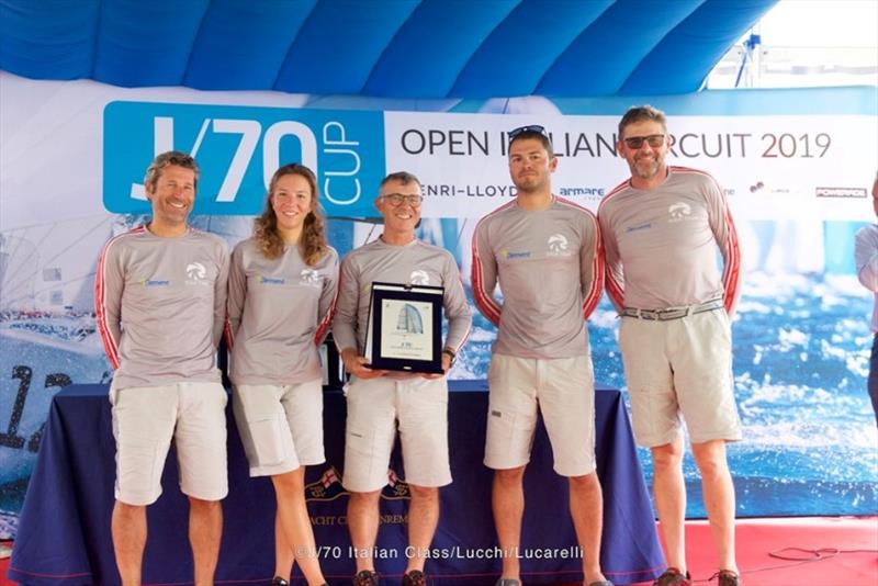 Prizegiving - Italian J/70 Cup photo copyright J/70 Italian Class / Lucchi / Lucarelli taken at Yacht Club Sanremo