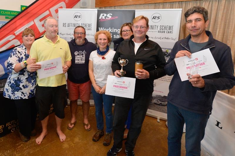 Prizegiving - RS Vareo End of Seasons Regatta - photo © Peter Fothergill