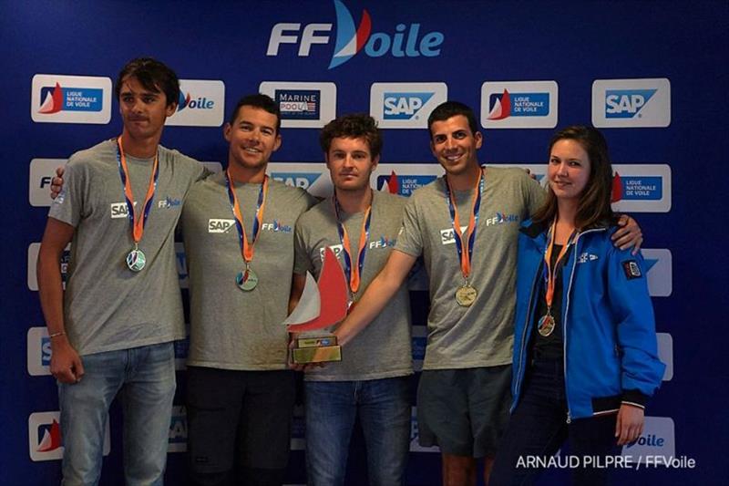 APCC Voile Sportive crowned French J/70 Sailing League champions photo copyright Arnaud Pilpre / FFVoile taken at Yacht Club de Cannes