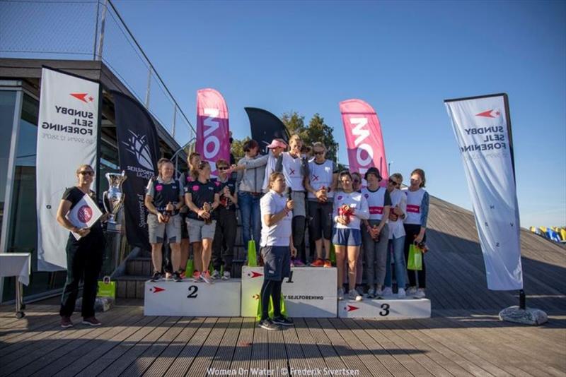 Danish J/70 Sailing League podium photo copyright Frederik Sivertsen taken at 