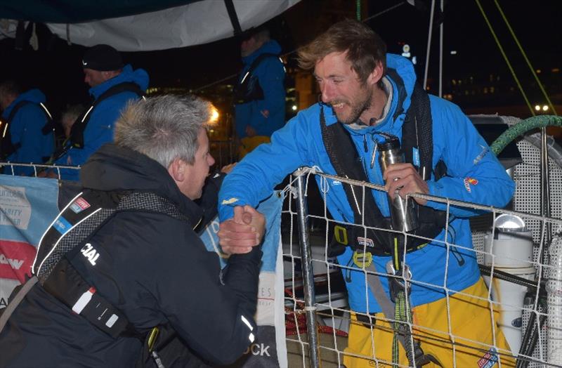 Ha Long Viet Nam Josh and Dale in Cape Town - The Clipper Race Leg 2 - Race 3, Day 18 - photo © Clipper Race