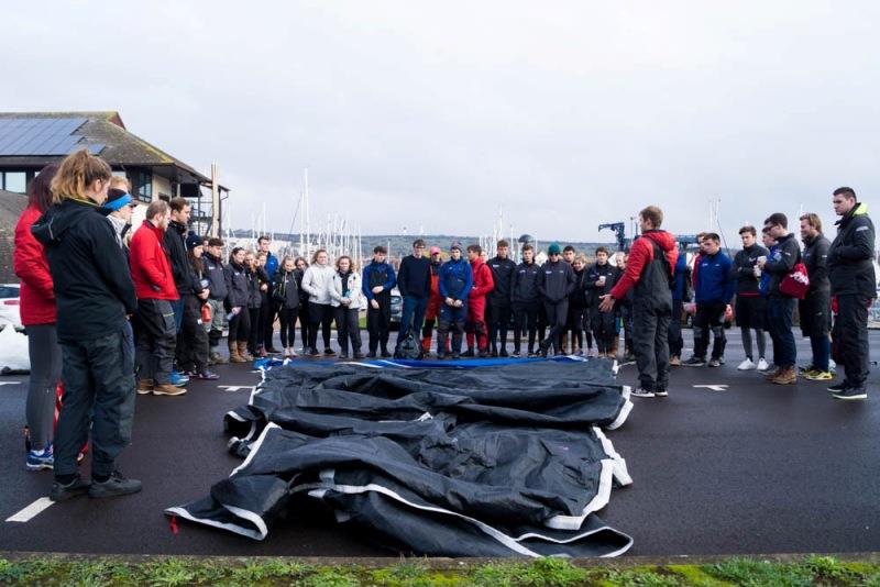 British Keelboat Academy season 2019/20 training - photo © Calum Healey