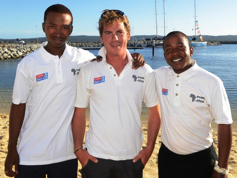 South African sailors celebrate Rainbow Foundation heritage with Clipper Race photo copyright Clipper Race taken at 