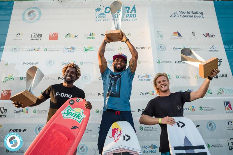 Men's Kite-Surf podium photo copyright Svetlana Romantsova taken at 