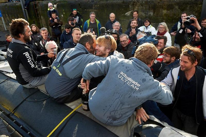 Actual Leader - Brest Atlantiques photo copyright Arnaud Pilpré / Brest Atlantiques taken at 