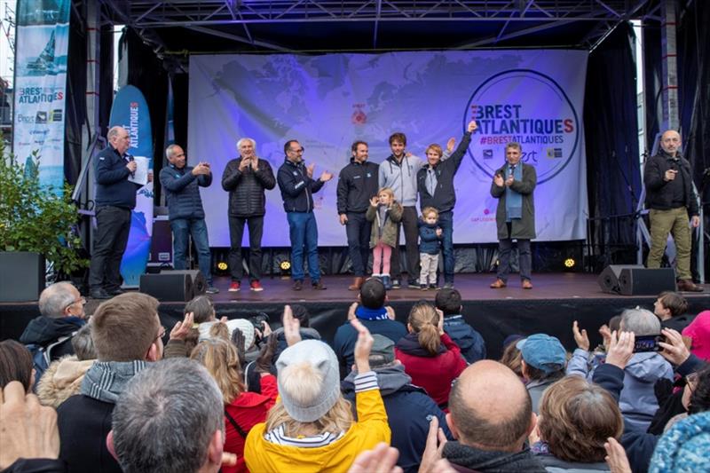 François Gabart and Gwénolé Gahinet took second place in Brest Atlantiques - photo © Alexis Courcoux / Brest Atlantiques