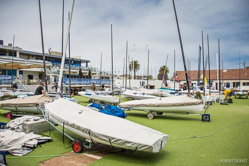 The Royal Brighton Yacht Club is hosting the 2019 Finn Gold Cup photo copyright Robert Deaves taken at Royal Brighton Yacht Club