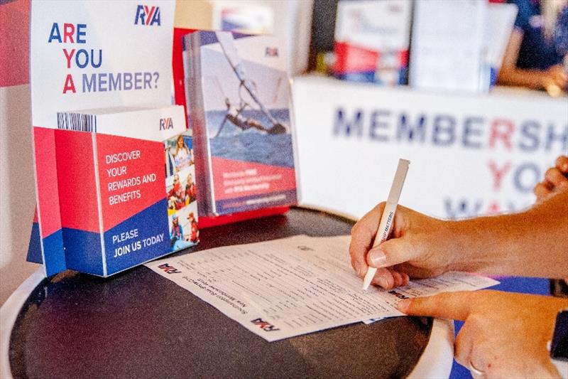 RYA Joining Point - Are you a member photo copyright Emily Whiting taken at Royal Yachting Association