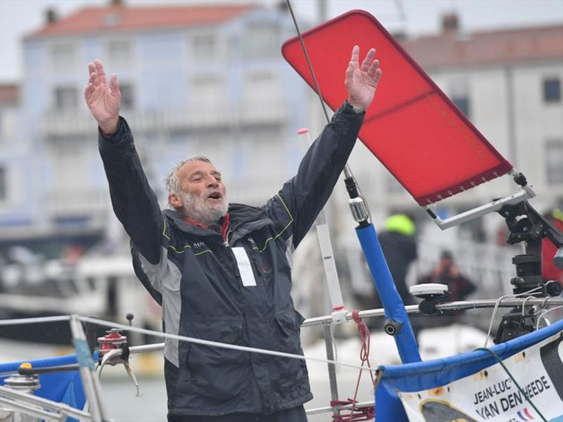 Jean-Luc Van Den Heede wins the 2018 Golden Globe Race - photo © Christian Favereau