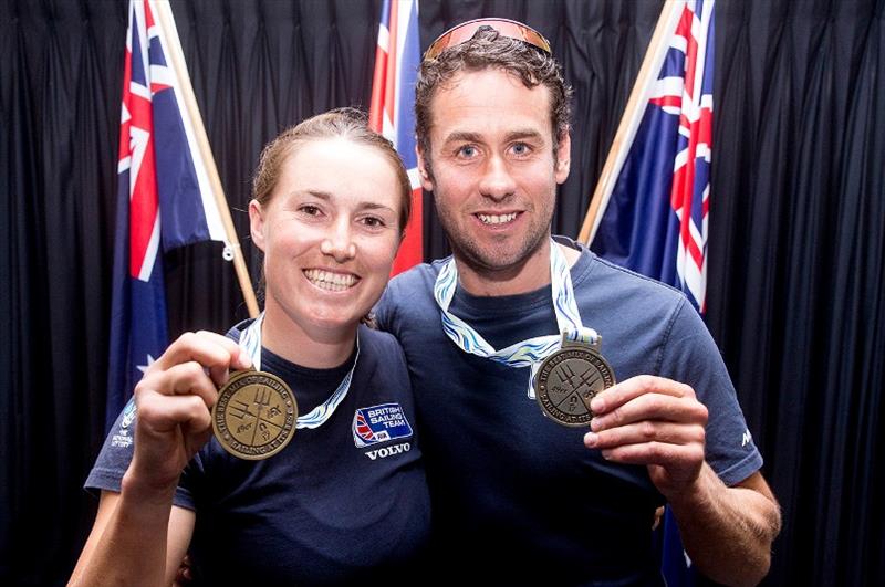 John Gimson and Anna Burnet - 49er, 49erFX and Nacra 17 World Championships 2020 - photo © Pedro Martinez / Sailing Energy