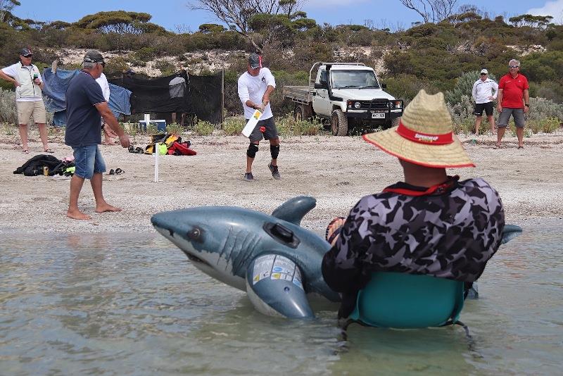 It's all about having fun in the sun at Megga's BBQ - Teakle Classic Lincoln Week Regatta, day 3 photo copyright Traci Ayris taken at Port Lincoln Yacht Club