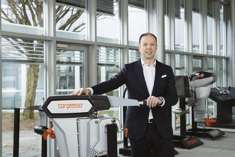 Torqeedo CEO Christoph Ballin photo copyright Christian Brecheis taken at 